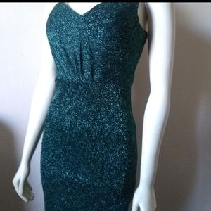 City Vibe Emerald Green Evening Dress Size 3